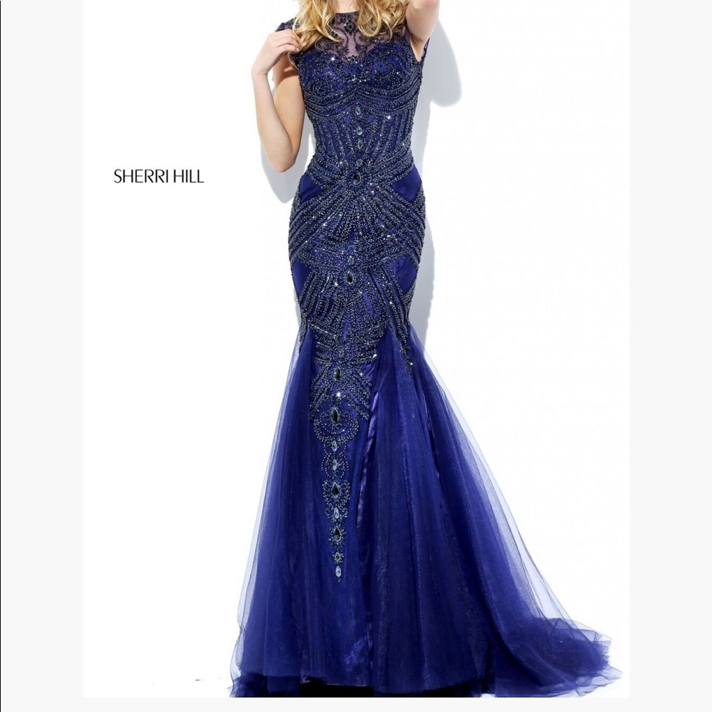Sherri Hill Embellished Prom Dress